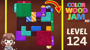 Color Wood Jam Level 124