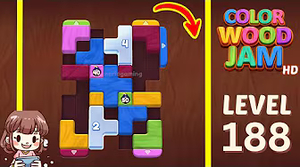 Color Wood Jam Level 188