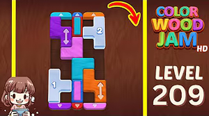 Color Wood Jam Level 209