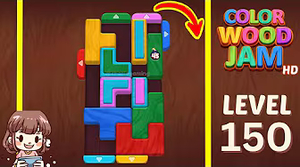 Color Wood Jam Level 150