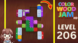 Color Wood Jam Level 206