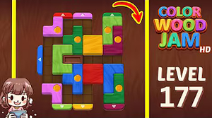 Color Wood Jam Level 177