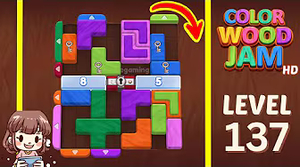 Color Wood Jam Level 137