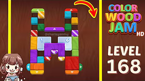 Color Wood Jam Level 168