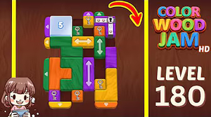 Color Wood Jam Level 180