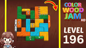 Color Wood Jam Level 196