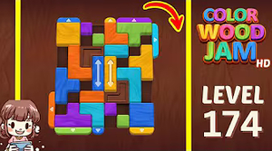 Color Wood Jam Level 174