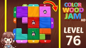 Color Wood Jam Level 76