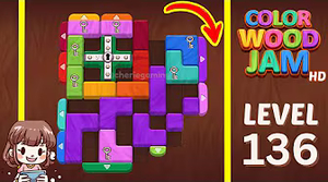 Color Wood Jam Level 136