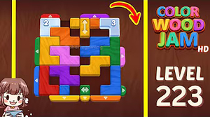 Color Wood Jam Level 223