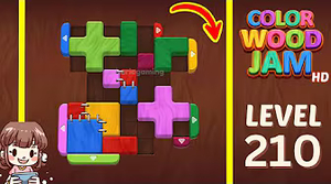Color Wood Jam Level 210