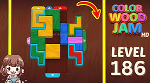 Color Wood Jam Level 186
