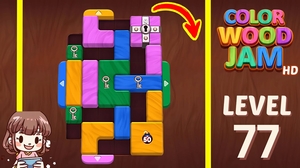 Color Wood Jam Level 77