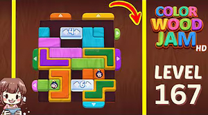 Color Wood Jam Level 167