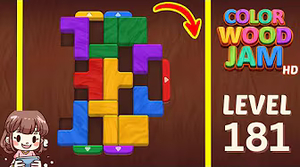 Color Wood Jam Level 181