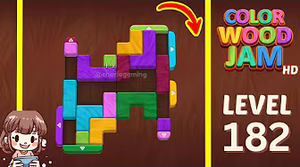 Color Wood Jam Level 182