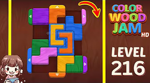 Color Wood Jam Level 216