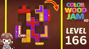 Color Wood Jam Level 166