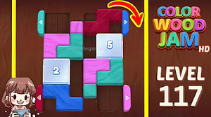 Color Wood Jam Level 117