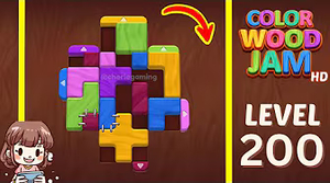 Color Wood Jam Level 200
