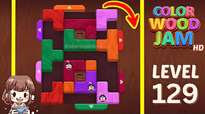 Color Wood Jam Level 129